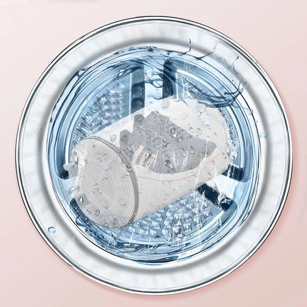 2 Pcs Shoe Washing Machine Bag, Laundry Shoes Bag Dryer Door Shoe Net for Delicates Trainers Socks Bras