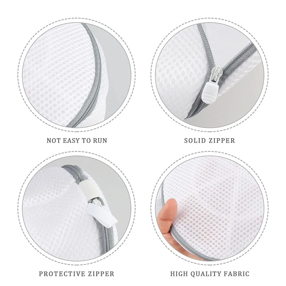 2 Pcs Shoe Washing Machine Bag, Laundry Shoes Bag Dryer Door Shoe Net for Delicates Trainers Socks Bras