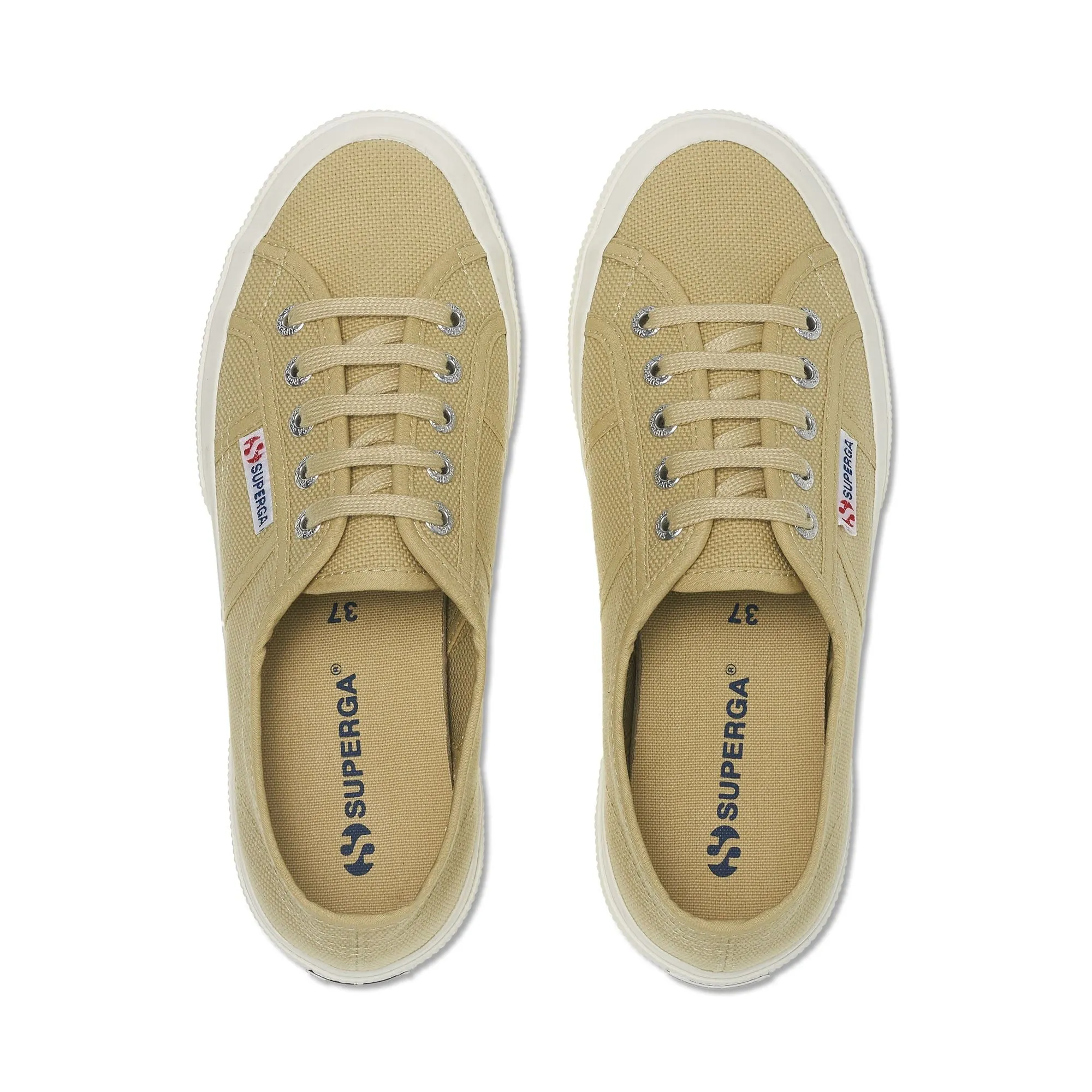 2750-COTU CLASSIC - Le Superga - Sneaker - Unisex - GREEN OLIVE-F AVORIO