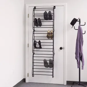 36-Pair: Sunbeam Over the Door Shoe Rack