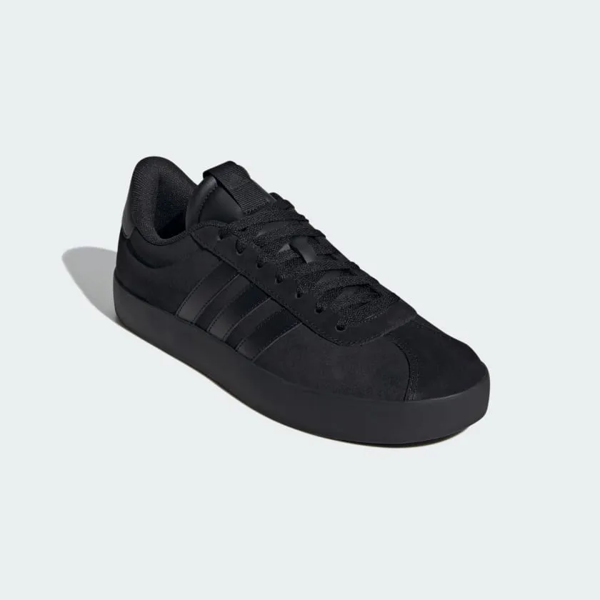 ADIDAS MEN'S VL COURT 3.0 TRIPLE BLACK SNEAKER SHOES