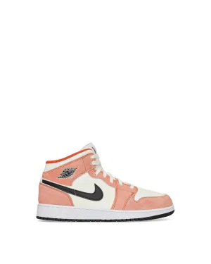 Air Jordan 1 MId (GS) Sneakers Team Orange