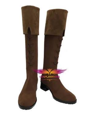Anime Assassins Pride Melida Angel Cosplay Shoes Boots Custom Made Adult Men Women Halloween Carnival