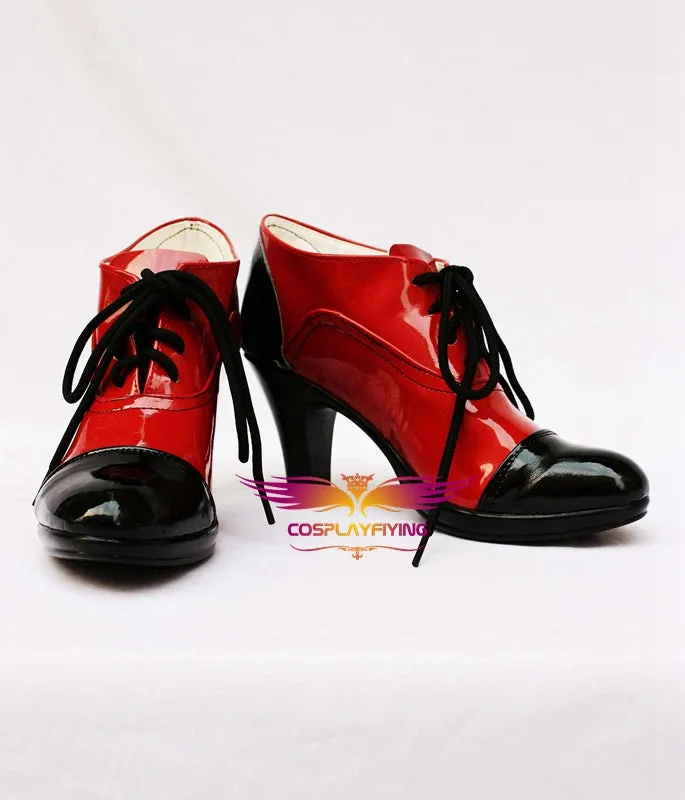 Anime Comics Black Butler Grell Sutcliff Cosplay Shoes Boots Custom Made for Adult Men and Women Halloween Carnival