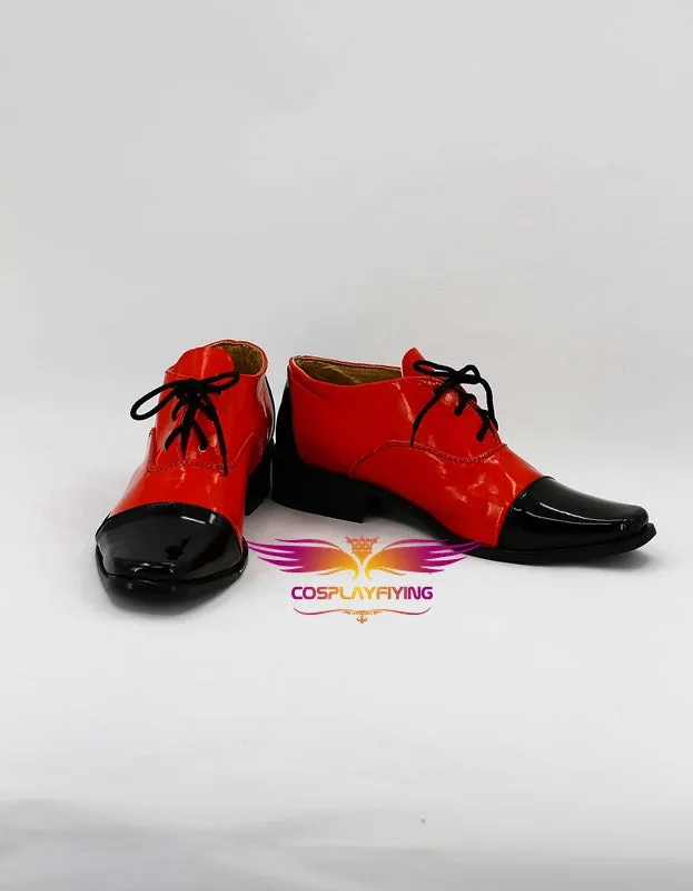 Anime Comics Black Butler Grell Sutcliff Cosplay Shoes Boots Custom Made for Adult Men and Women Halloween Carnival