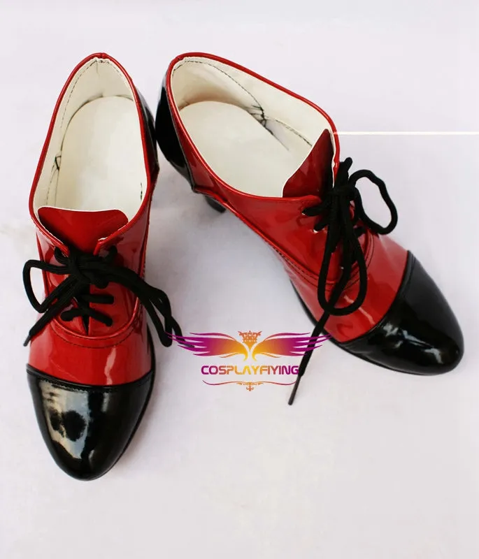 Anime Comics Black Butler Grell Sutcliff Cosplay Shoes Boots Custom Made for Adult Men and Women Halloween Carnival