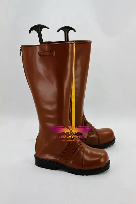 Anime RWBY Yellow Trailer Yang Xiao Long Cosplay Shoes Boots Custom Made for Adult Men and Women Halloween Carnival