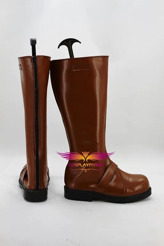 Anime RWBY Yellow Trailer Yang Xiao Long Cosplay Shoes Boots Custom Made for Adult Men and Women Halloween Carnival