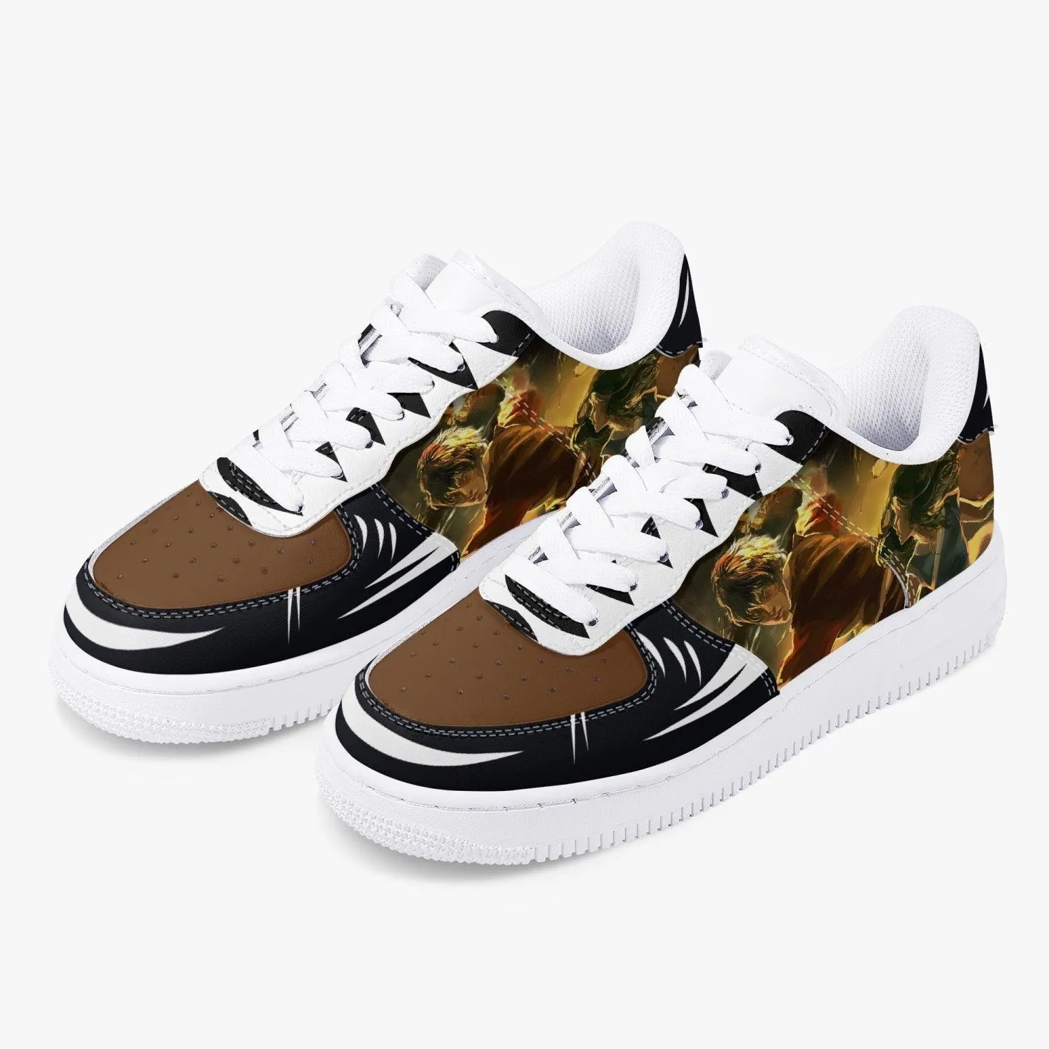 Avatar The Last Airbender Katara and Zuko AF1 Anime Shoes