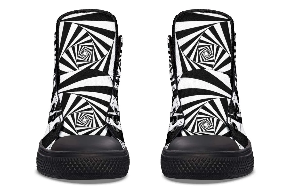 Black And Whte Spiral
