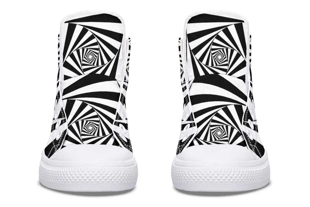 Black And Whte Spiral