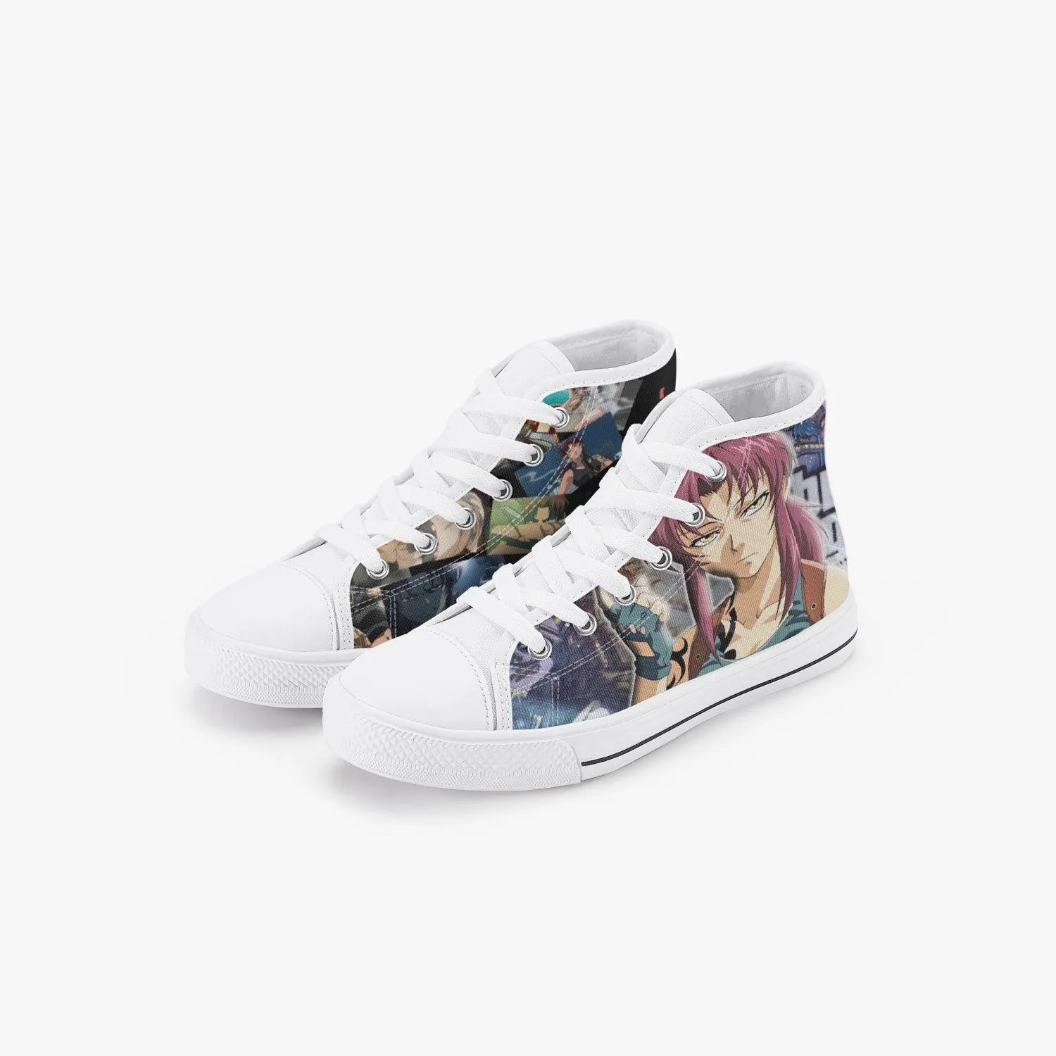 Black Lagoon Kid’s A-Star High Anime Shoes