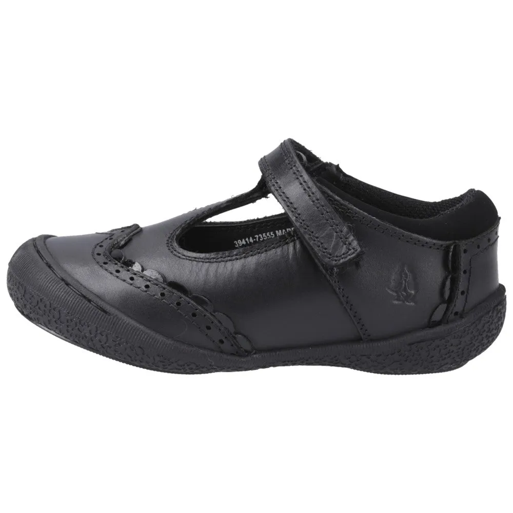 Black Mabel Infant School Shoes