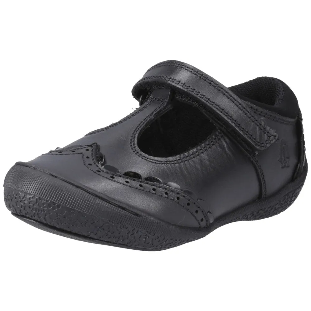 Black Mabel Infant School Shoes