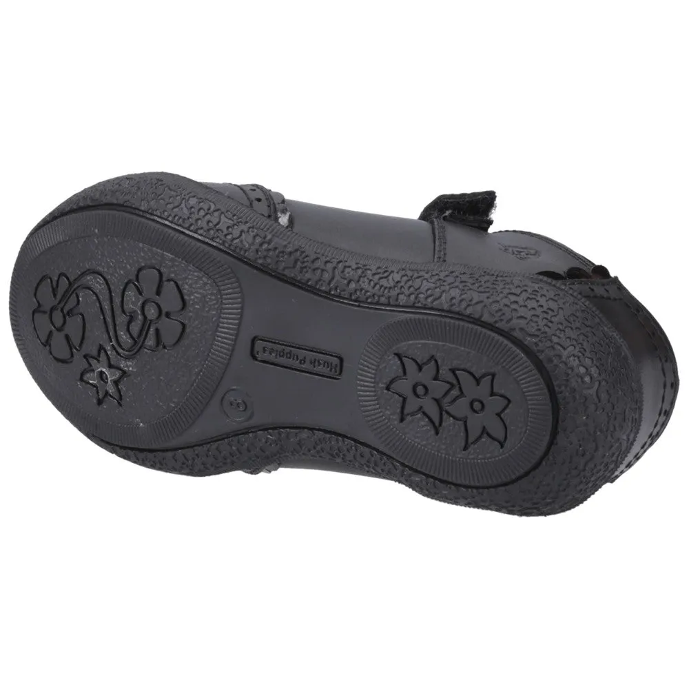 Black Mabel Infant School Shoes