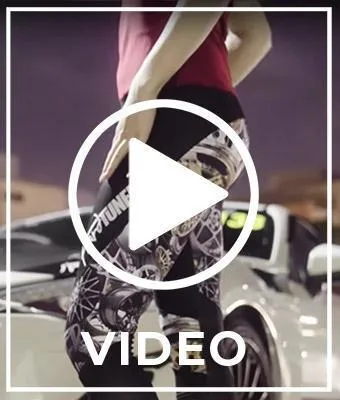 Booty Kicks Classic Wheel Leggings