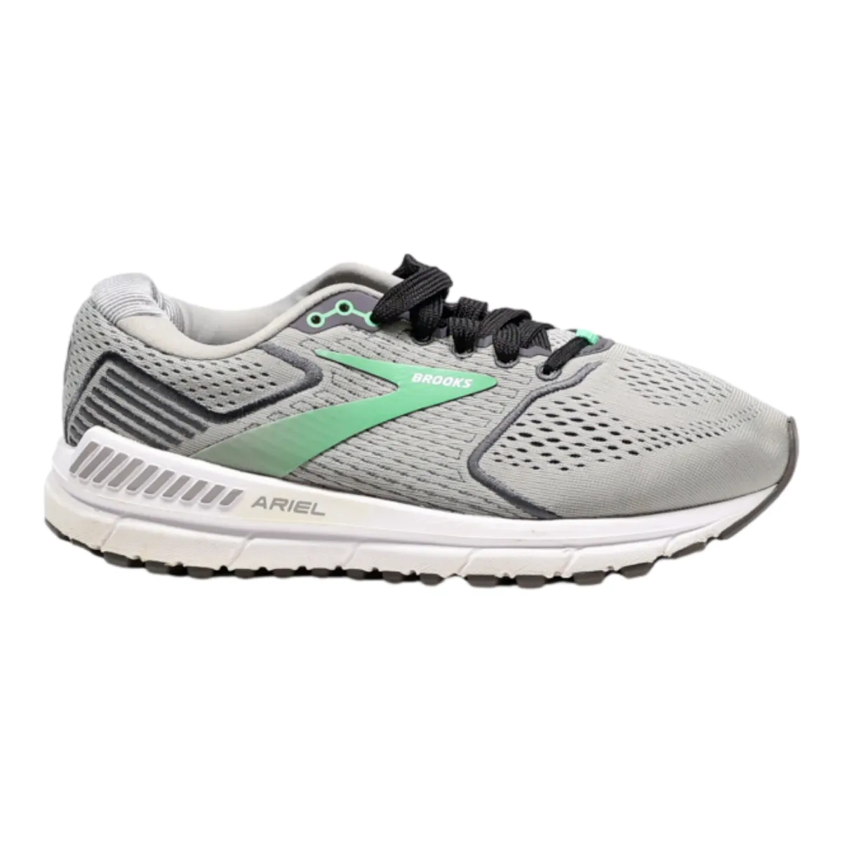 BROOKS BROTHERS ARIEL Sneaker Trainers Grey Canvas Womens UK 5.5