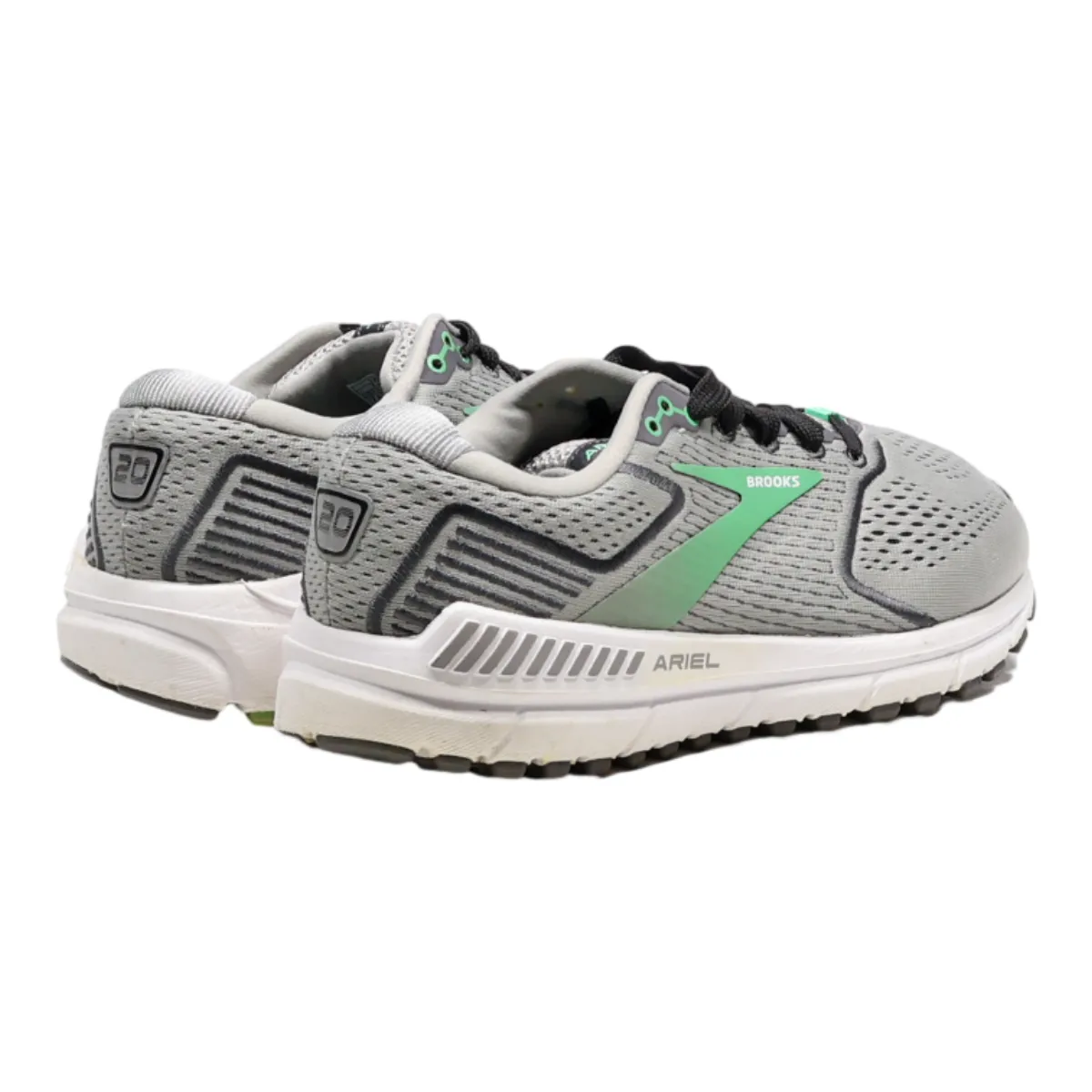 BROOKS BROTHERS ARIEL Sneaker Trainers Grey Canvas Womens UK 5.5