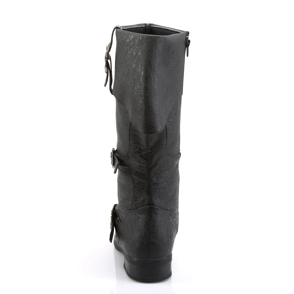 CARRIBEAN-299 Funtasma Blk Distressed Pu Shoes
