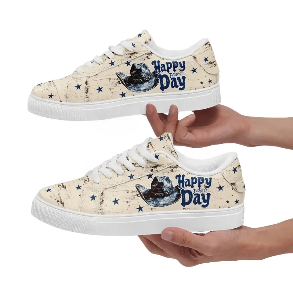 Client Gifts,Personalized Father's Day Sneakers, Custom Dad's Gift Shoes, Gift for Husband Casual Shoes