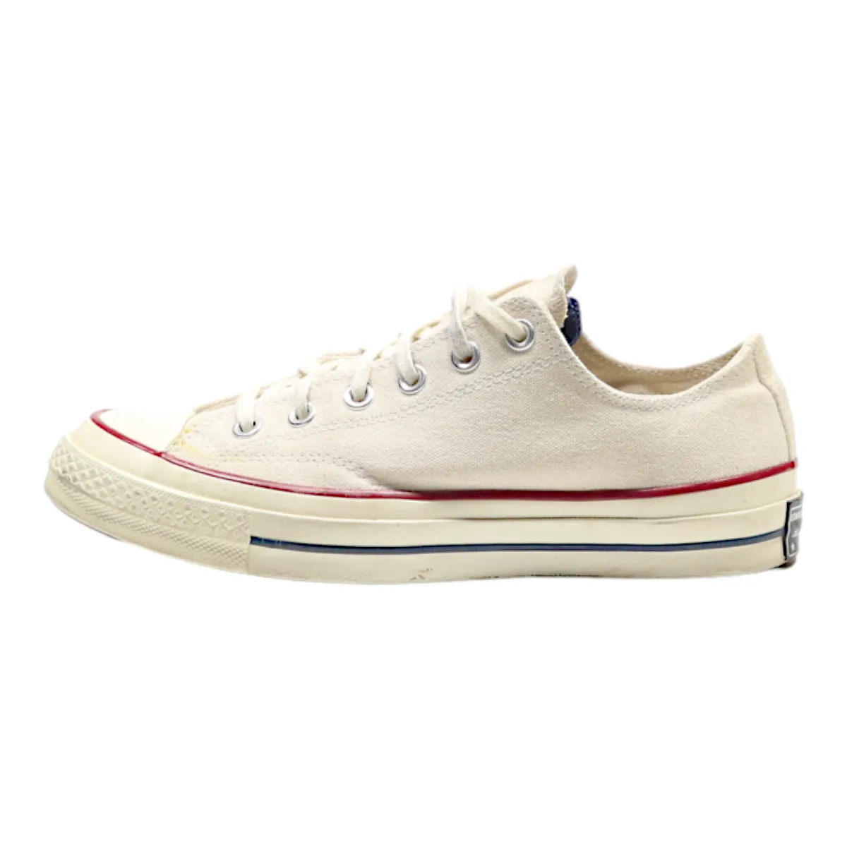 CONVERSE Chuck 70 2019 Low Top Trainers Beige Canvas Womens UK 6.5