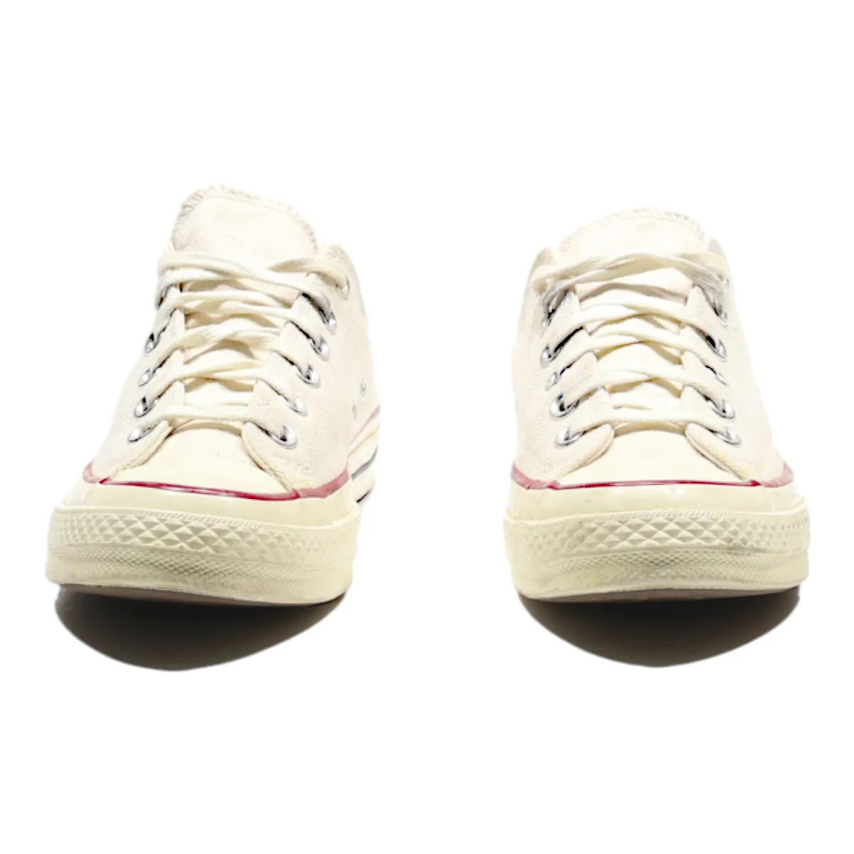 CONVERSE Chuck 70 2019 Low Top Trainers Beige Canvas Womens UK 6.5