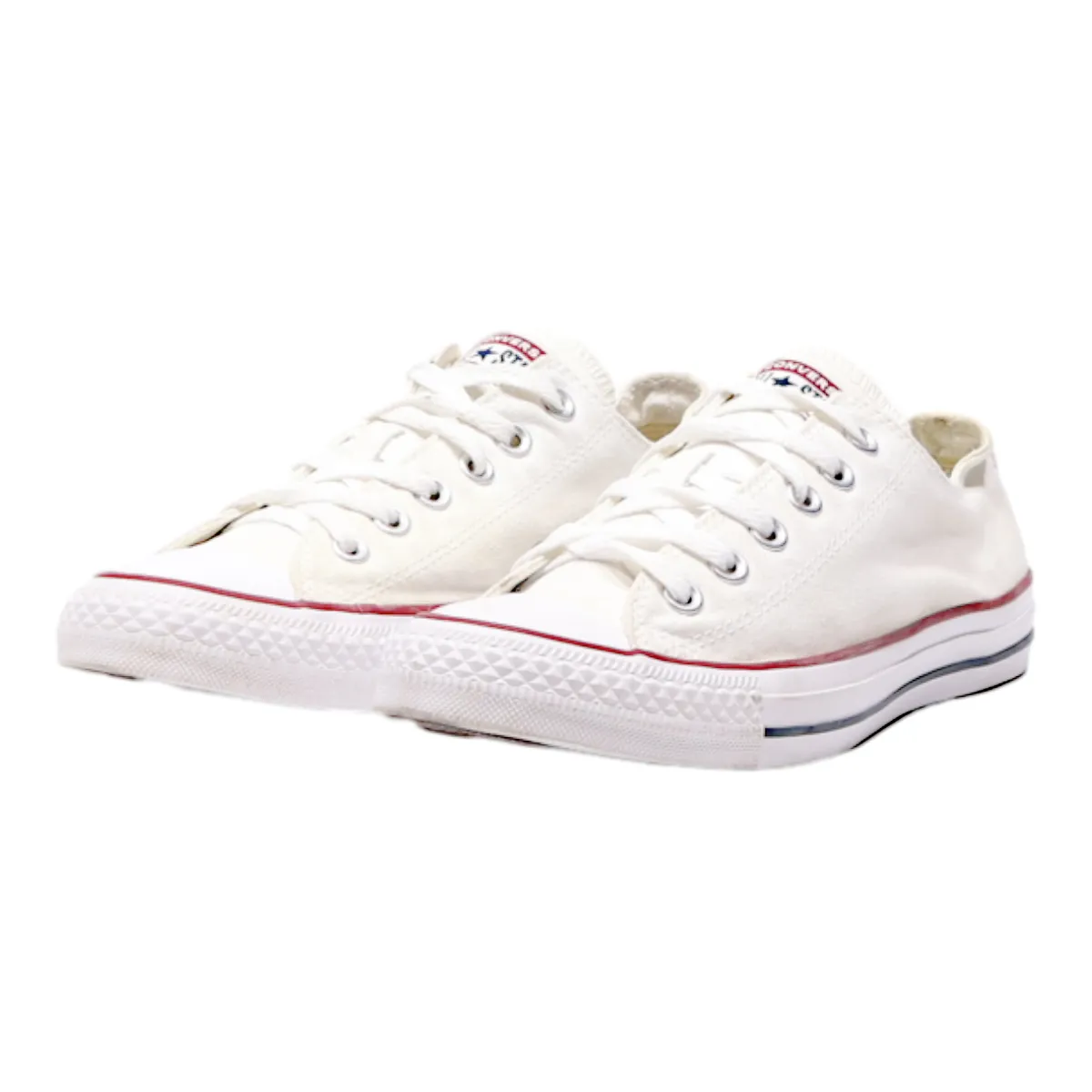 CONVERSE Chuck Taylor All Star 2017 Low Top Trainers White Canvas Womens UK 6.5