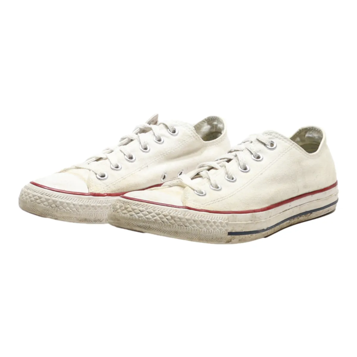 CONVERSE Chuck Taylor All Star 2017 Low Top Trainers White Canvas Womens UK 7.5
