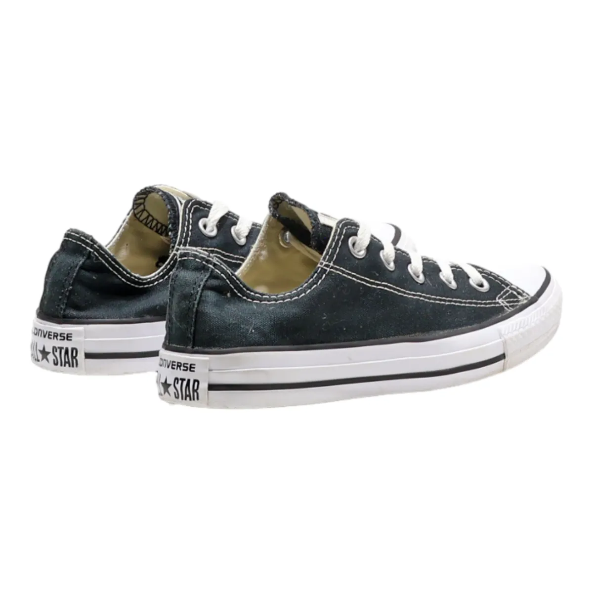 CONVERSE Chuck Taylor All Star 2019 Low Top Trainers Black Canvas Womens UK 3.5