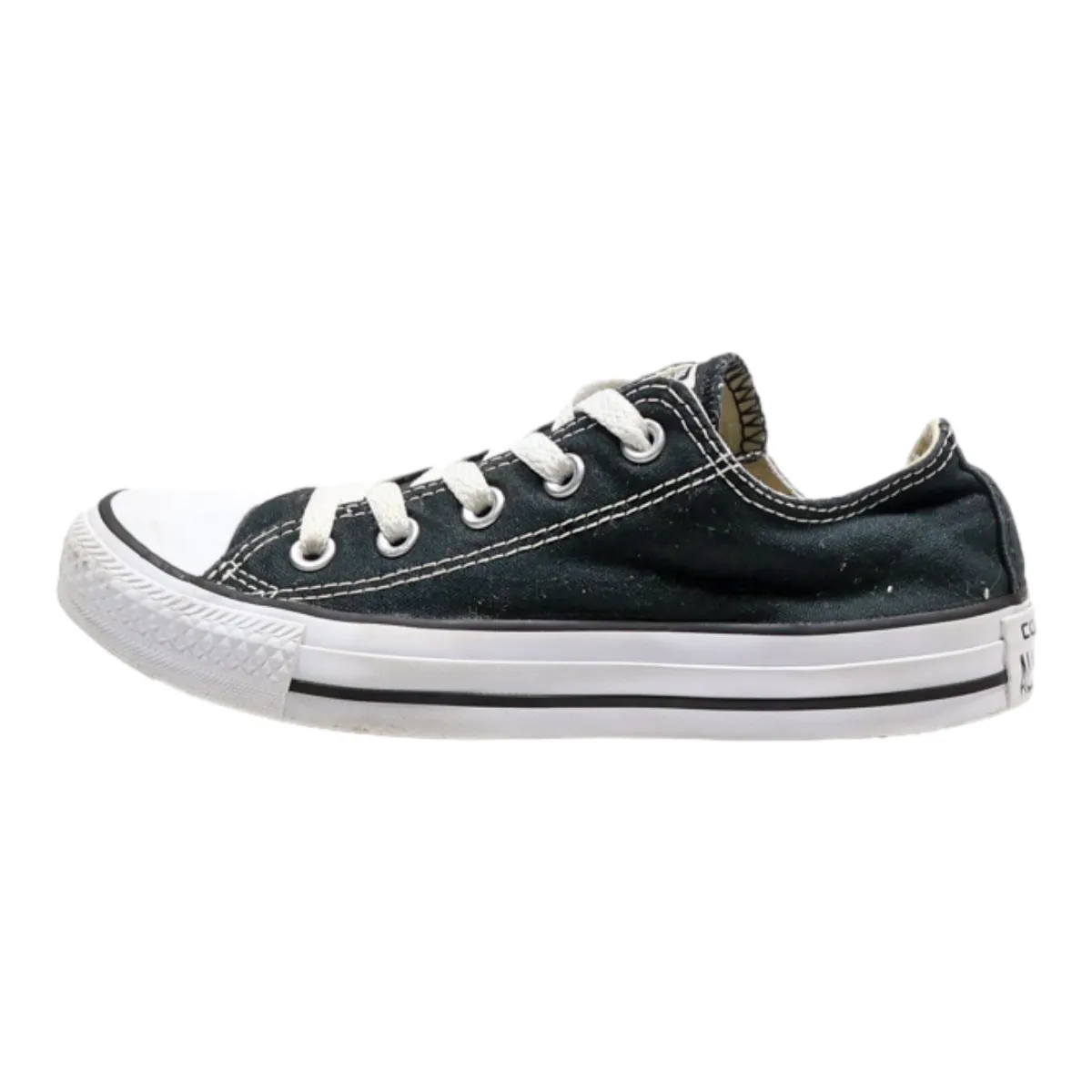 CONVERSE Chuck Taylor All Star 2019 Low Top Trainers Black Canvas Womens UK 3.5