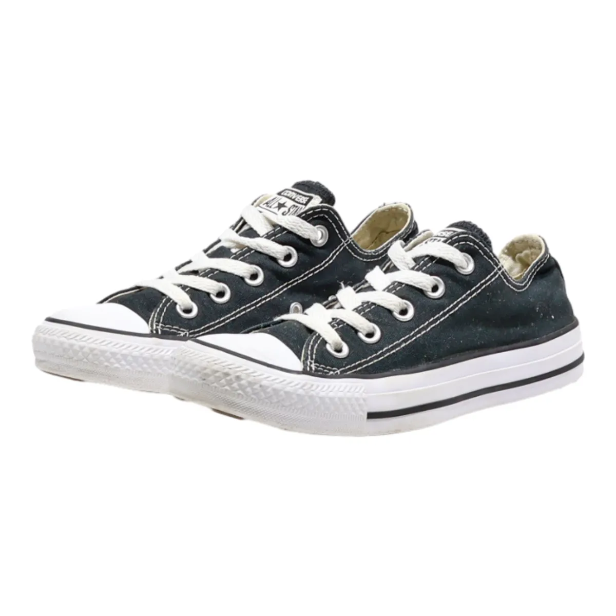 CONVERSE Chuck Taylor All Star 2019 Low Top Trainers Black Canvas Womens UK 3.5