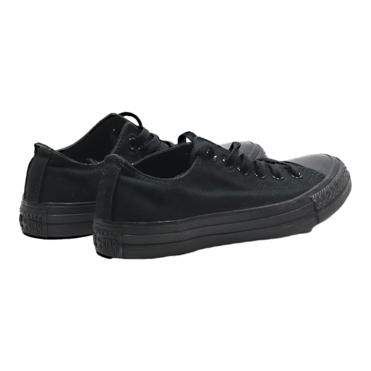 CONVERSE Chuck Taylor All Star Low Top Trainers Black Canvas Womens UK 5.5