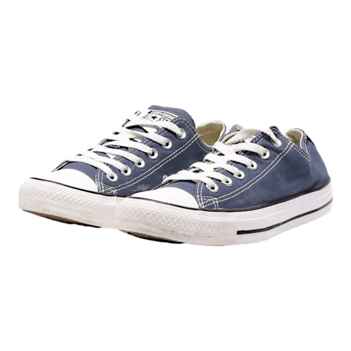 CONVERSE Chuck Taylor All Star Low Top Trainers Blue Canvas Womens UK 6