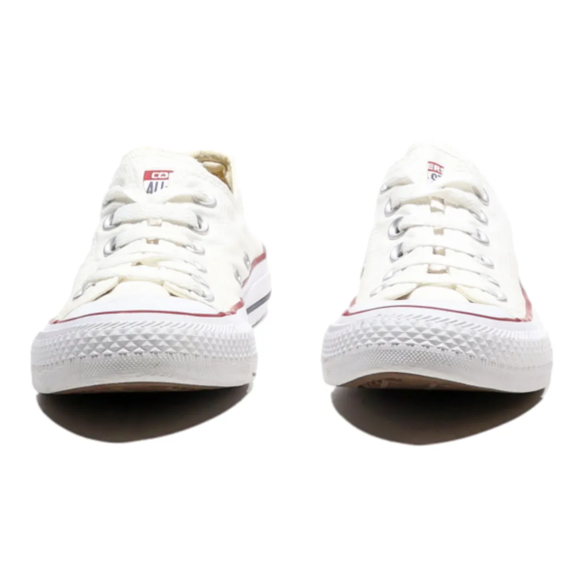 CONVERSE Chuck Taylor All Star Low Top Trainers White Canvas Womens UK 5