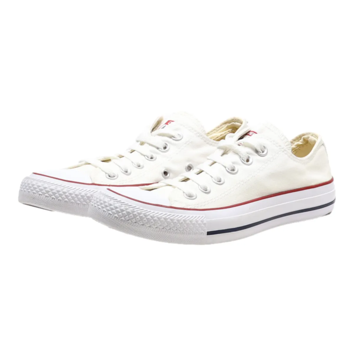 CONVERSE Chuck Taylor All Star Low Top Trainers White Canvas Womens UK 5