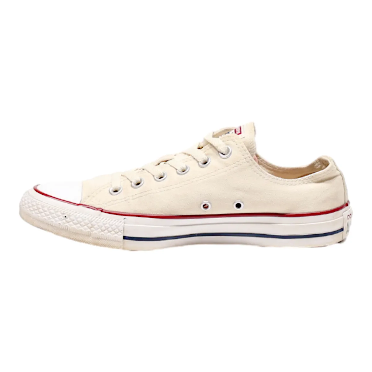 CONVERSE Converse Chuck Taylor All Star Low Top Trainers Beige Canvas Womens UK 7