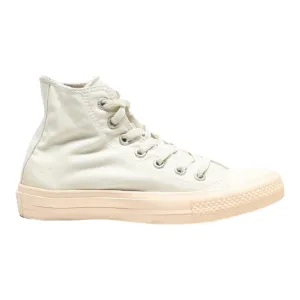 CONVERSE High Top Trainers Beige Canvas Womens UK 5.5