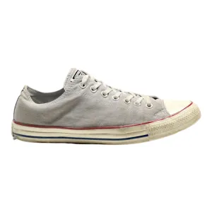 CONVERSE Low Top Trainers Grey Canvas Mens UK 9.5
