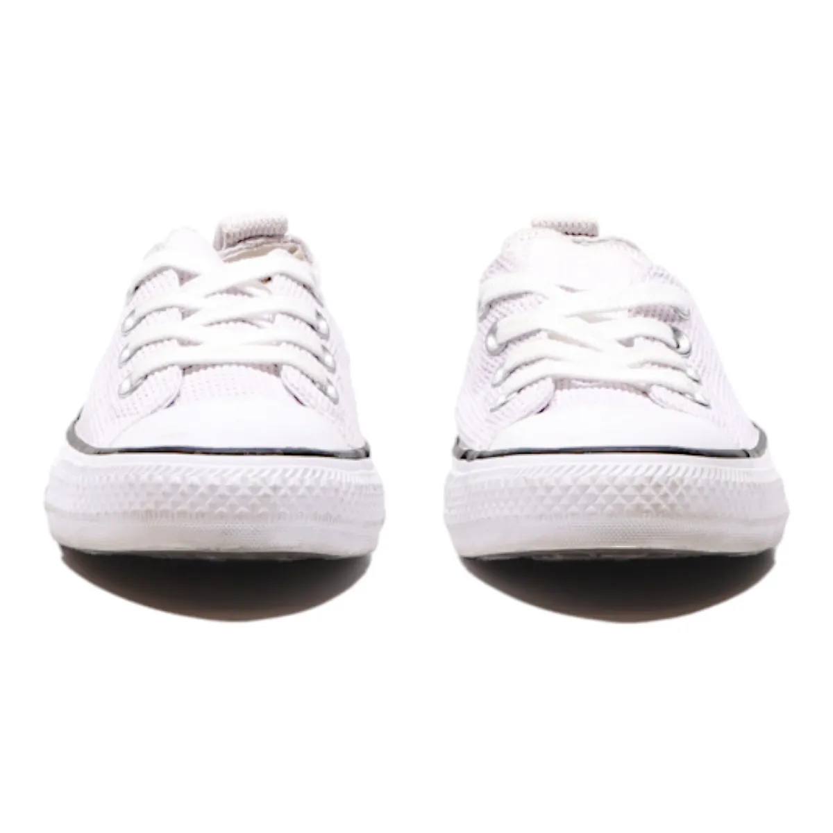 CONVERSE Low Top Trainers Pink Canvas Womens UK 6