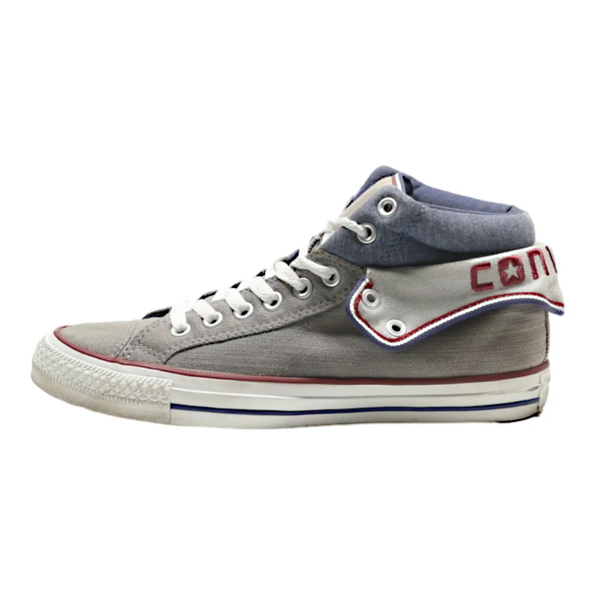 CONVERSE Sneaker Trainers Grey Canvas Mens UK 7.5