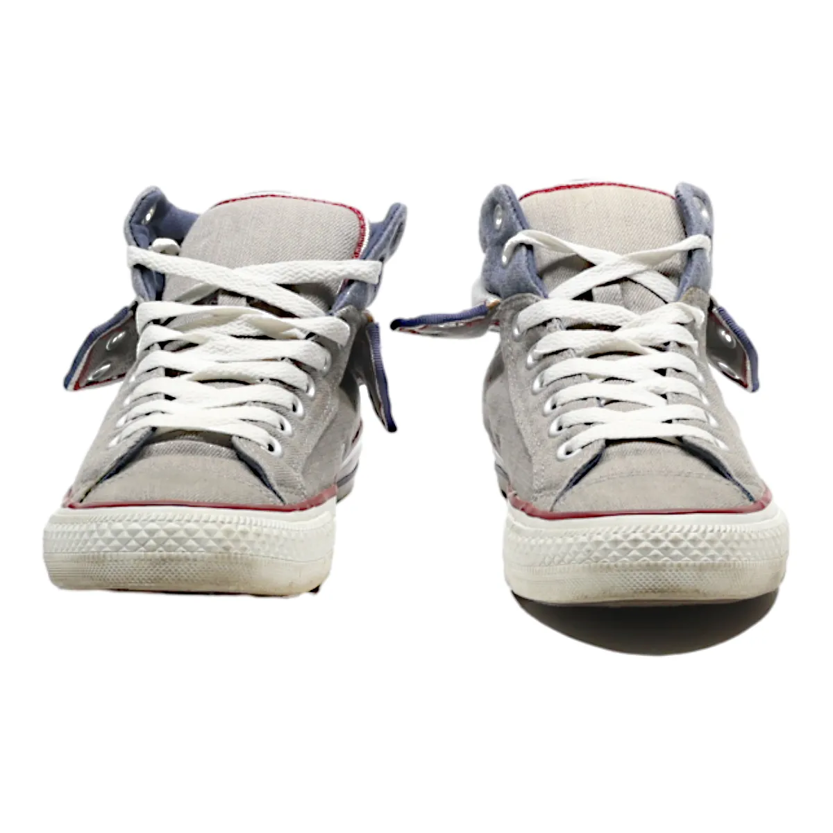 CONVERSE Sneaker Trainers Grey Canvas Mens UK 7.5
