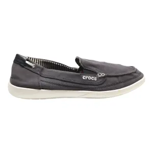 CROCS Pump Shoes Black Canvas Womens UK 9