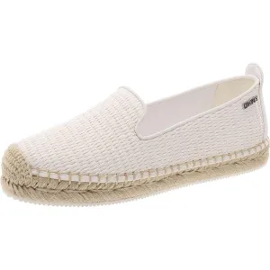 DKNY Womens Mallandra Faux Leather Lifestyle Slip-On Sneakers