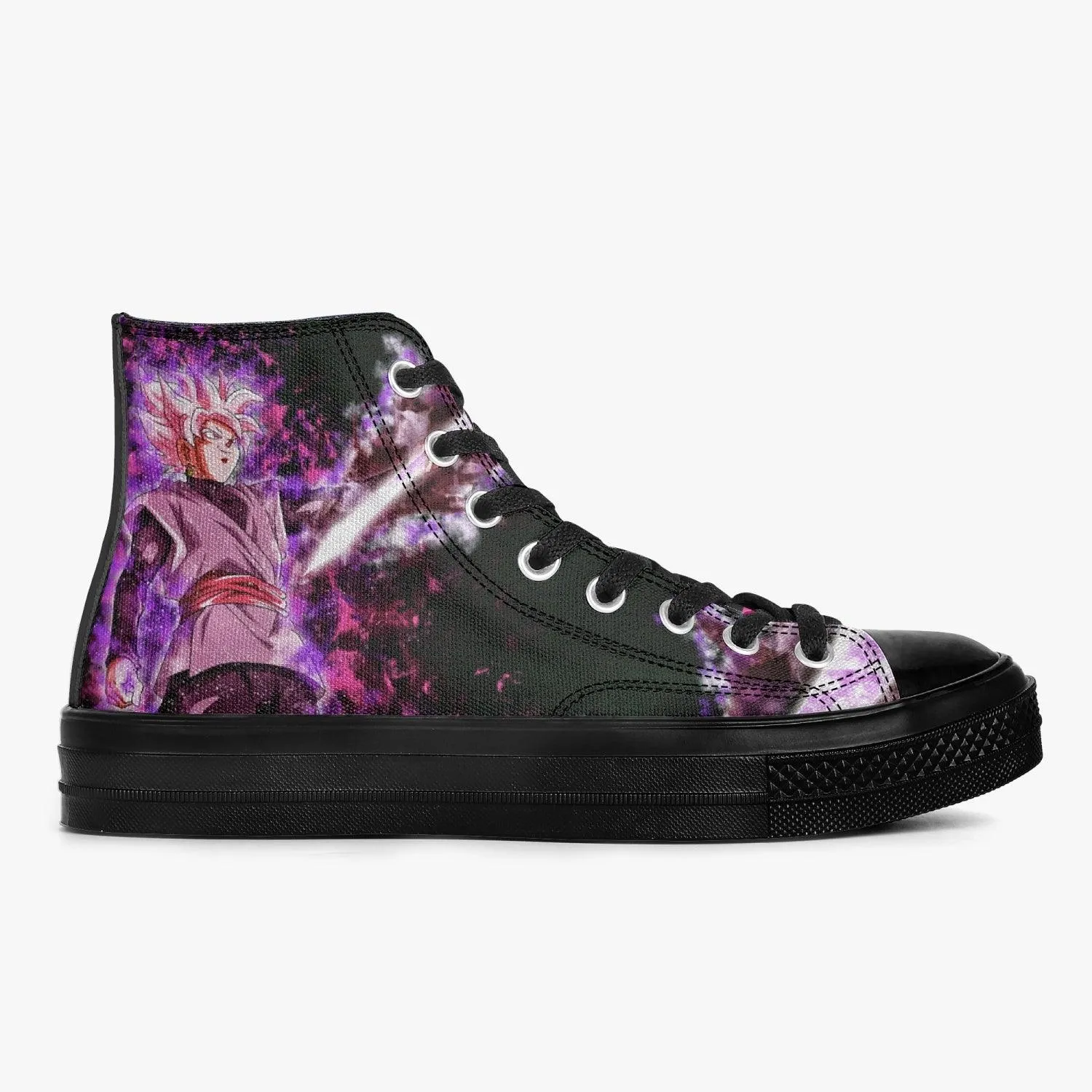 Dragonball Z Goku Black A-Star High Anime Shoes