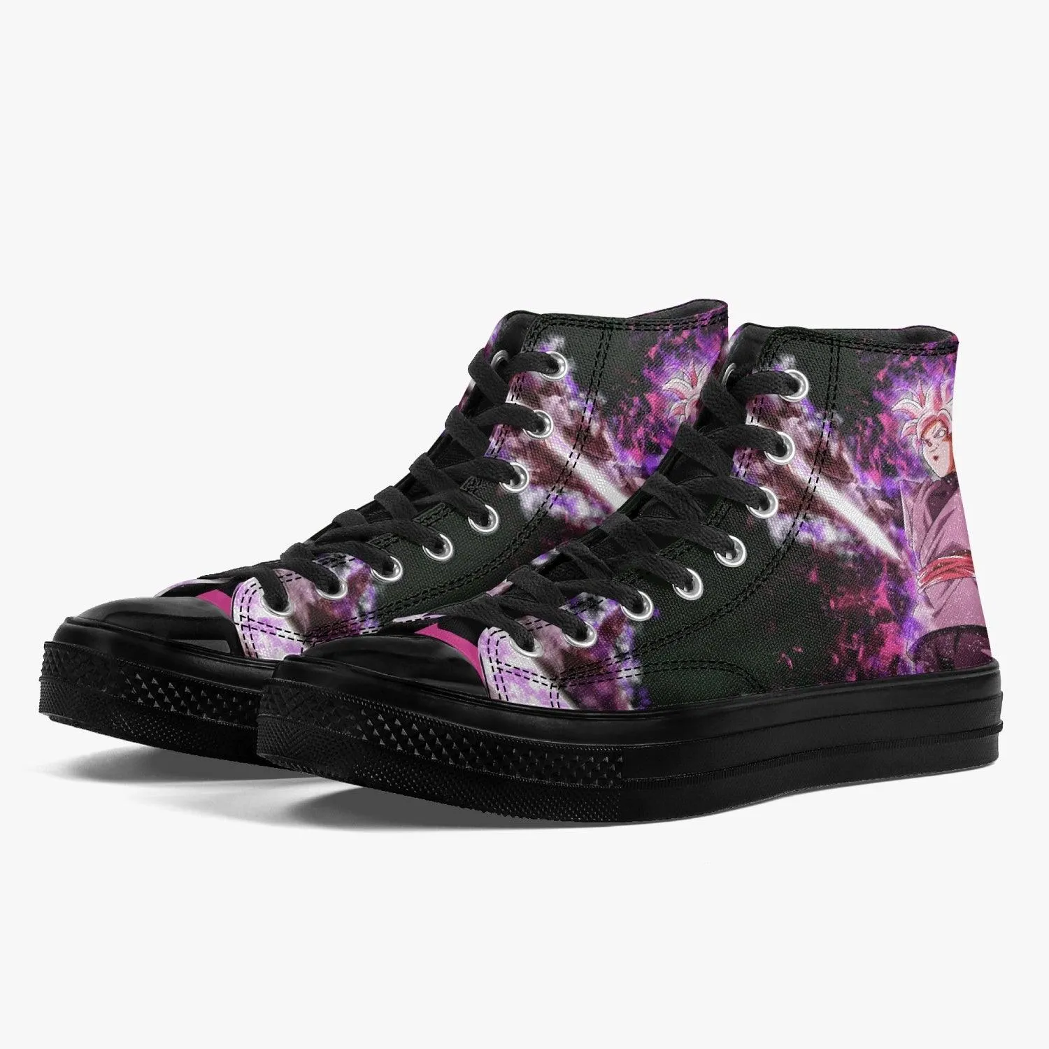 Dragonball Z Goku Black A-Star High Anime Shoes