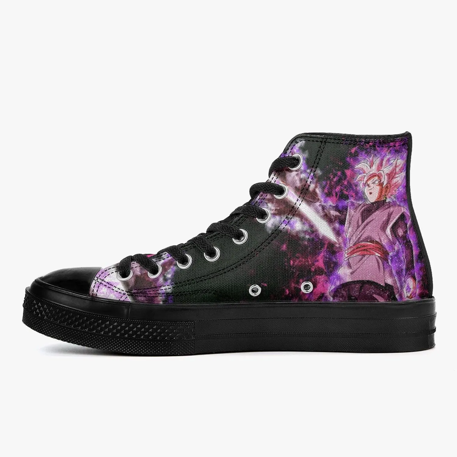 Dragonball Z Goku Black A-Star High Anime Shoes