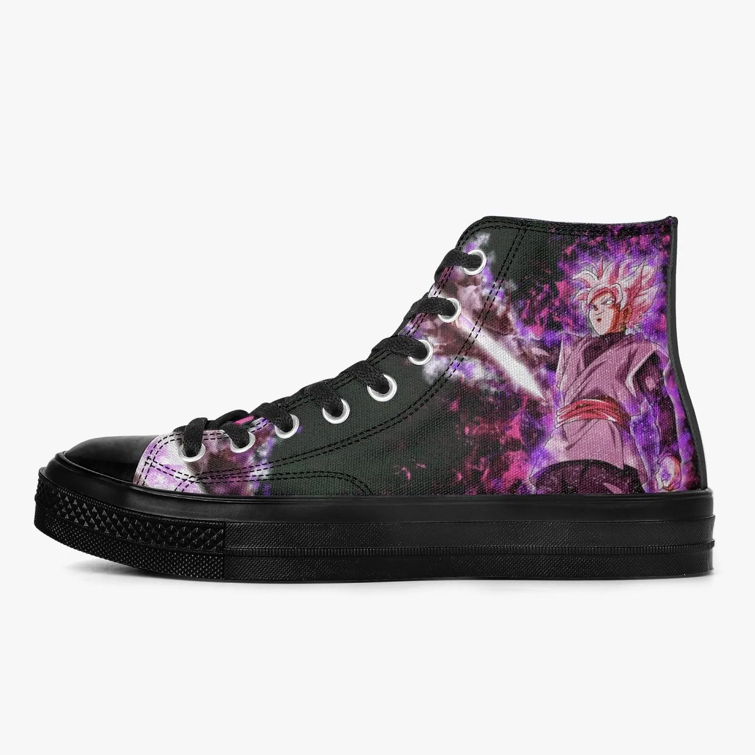 Dragonball Z Goku Black A-Star High Anime Shoes