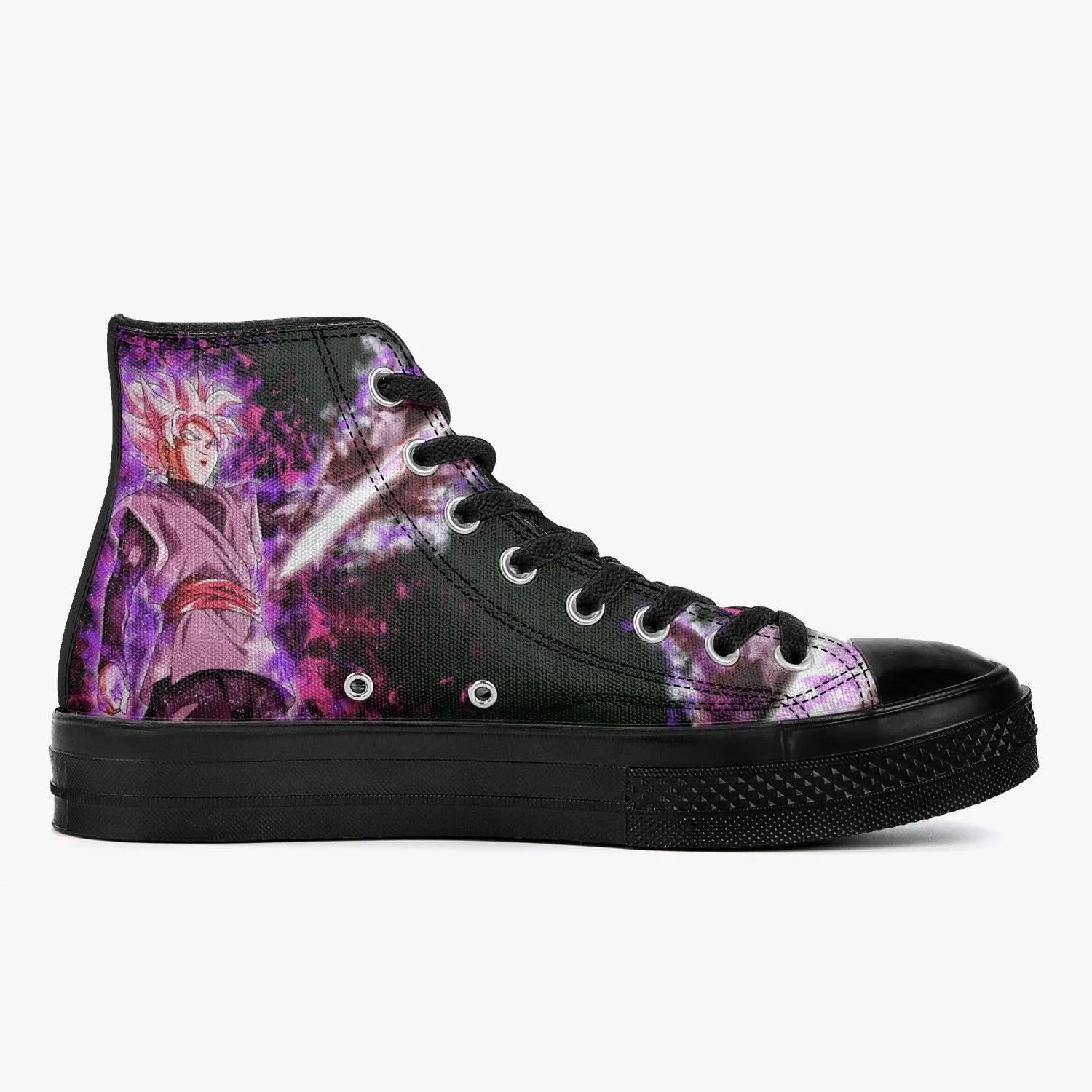 Dragonball Z Goku Black A-Star High Anime Shoes
