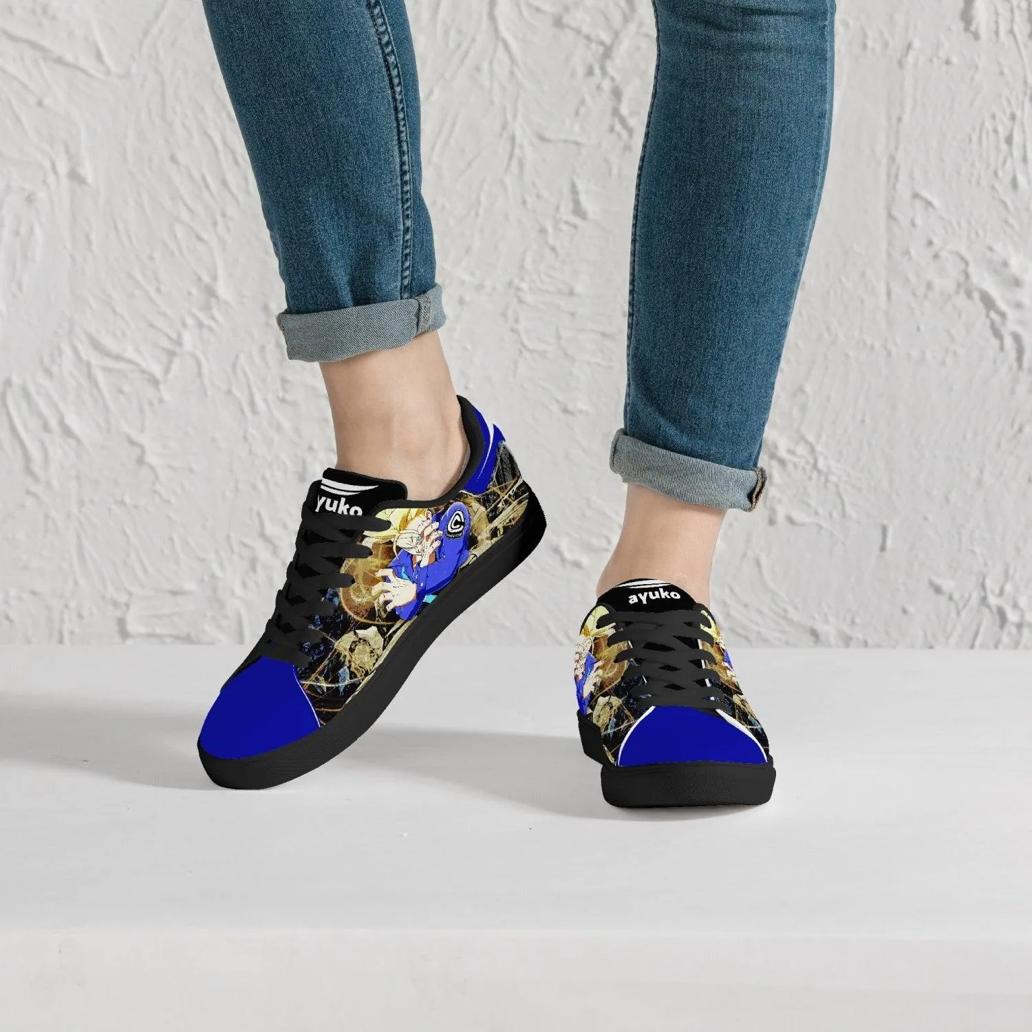 Dragonball Z Trunks Skate Anime Shoes