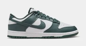 Dunk Low Retro Mens Lifestyle Shoes (White/Vintage Green/White)